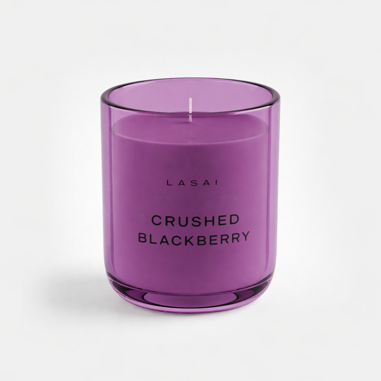 Crushed Blackberry 8 oz Candle - Lasai